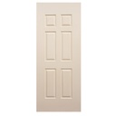 6 Panel Textured Door