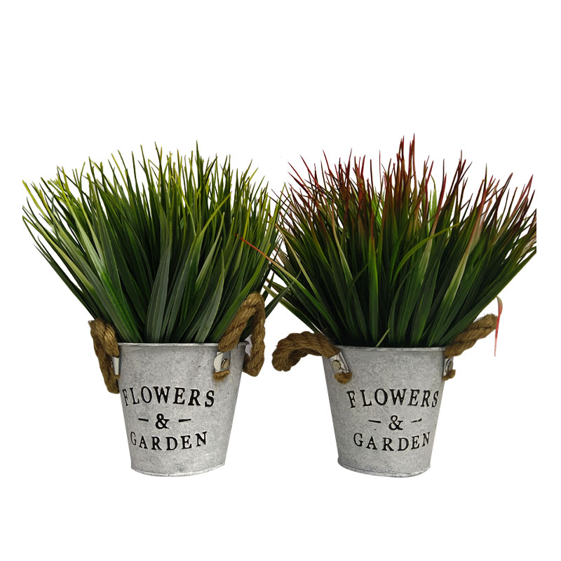 Artificial Grass with Hanging Pot