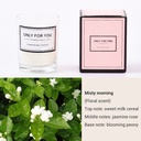 Luxury Glass Scented Candle