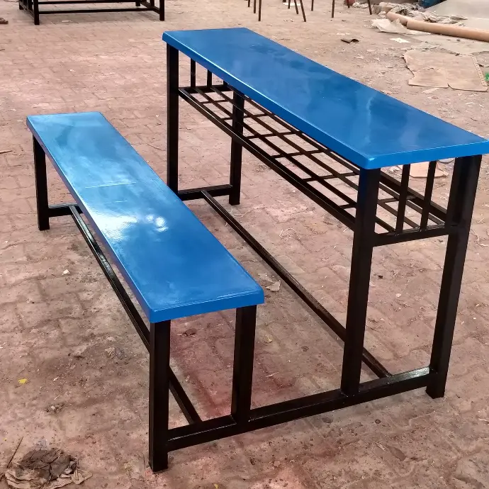 61" x 15" Desk - 61" x 13" Bench