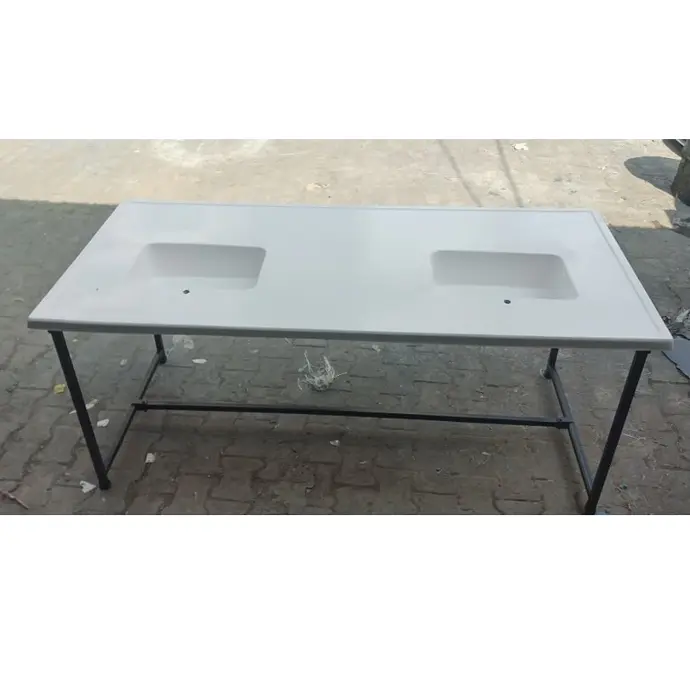 Acid Proof Science Lab Table 6' x 3' with Double Sink