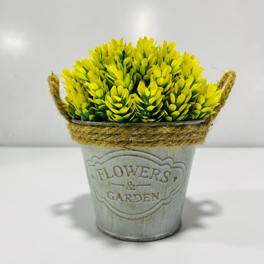 Multicolor Artificial Flower with Hanging Pot