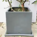 Flowerpot 16" x 16" x H16" + Plate