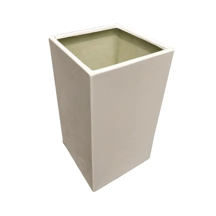 Flowerpot 19"11 x 19"11 x H35"7 + Plate
