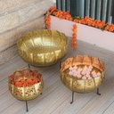 Lotus Urli with Stand for Floating Flower - Small