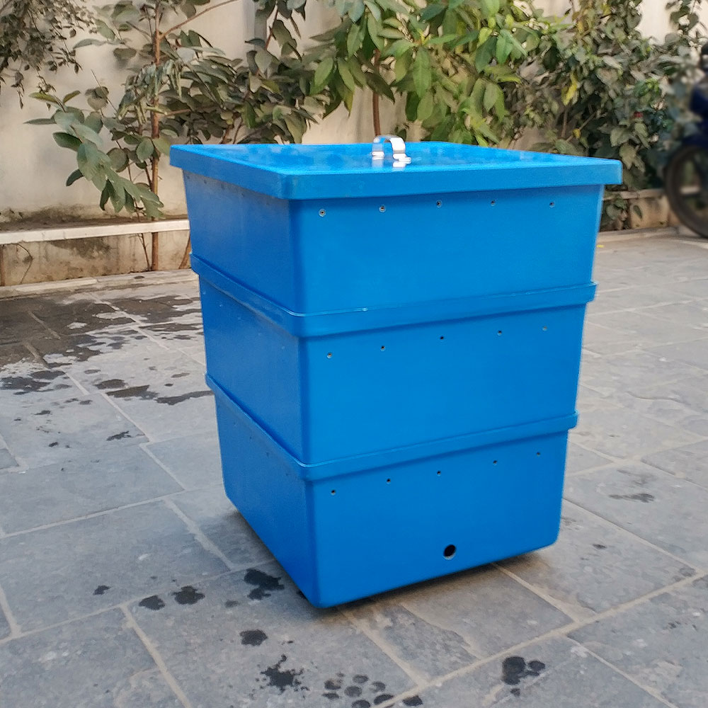 Vermicompost – Set of 3 Bins