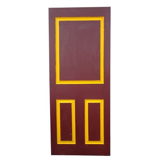 [D-KF-3PT-N] 3 Panel Texture Door