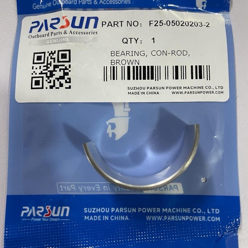 [F25-05020203-2] Bearing, Con-Rod, Brown