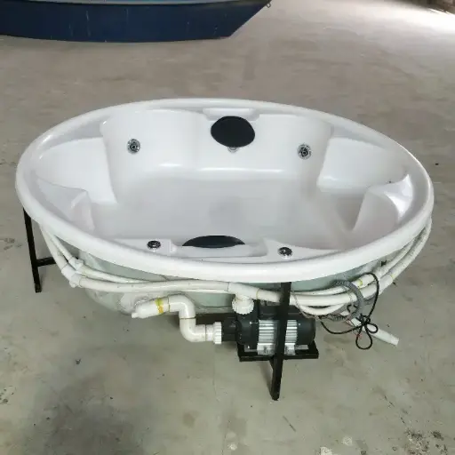 [J-FLOWER-6] Hydrotherapy Tub 6' Diameter and 12 Water Jets