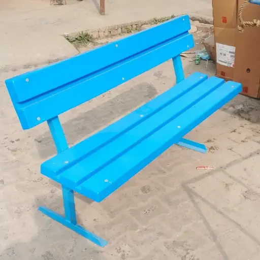 [F-PARK-52] Park Bench with Back Support