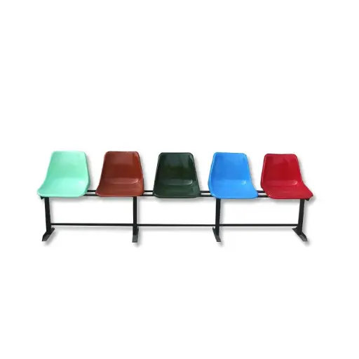 [F-WAIT-50R] Waiting Room 5 seater chair