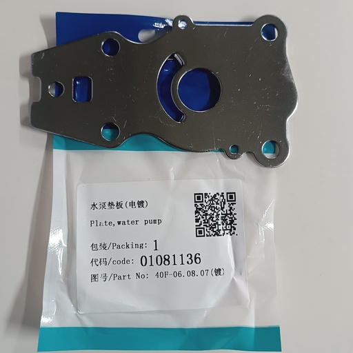 [40F-06.08.07] Water Pump Base Plate