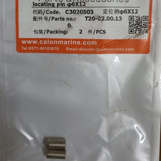 [C3020503] locating pin φ6X12