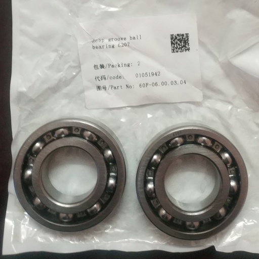 [60F-06.00.03.04] Deep Groove Ball Bearing 6207
